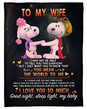 Limited Edition Small Fleece Blanket - 30" x 40" front