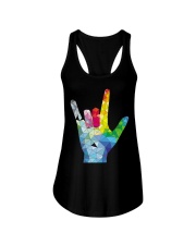 ASL - ASL Love Ladies Flowy Tank thumbnail