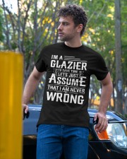 Glazier - I Am A Glazier - I never Wrong Classic T-Shirt apparel-classic-tshirt-lifestyle-front-44