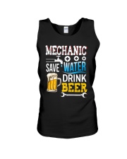 MECHANIC Save Beer Unisex Tank tile