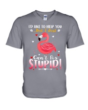 Flamingo V-Neck T-Shirt tile