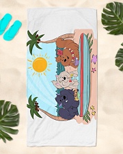 ChowChow Beach Towel Beach Towel aos-towelbeach-vertical-front-lifestyle-2