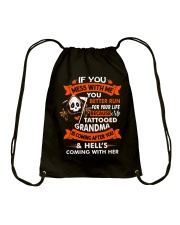 Don't You Mess With Me Drawstring Bag thumbnail