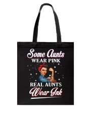 REAL AUNTS WEAR INK Tote Bag thumbnail
