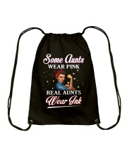 REAL AUNTS WEAR INK Drawstring Bag thumbnail
