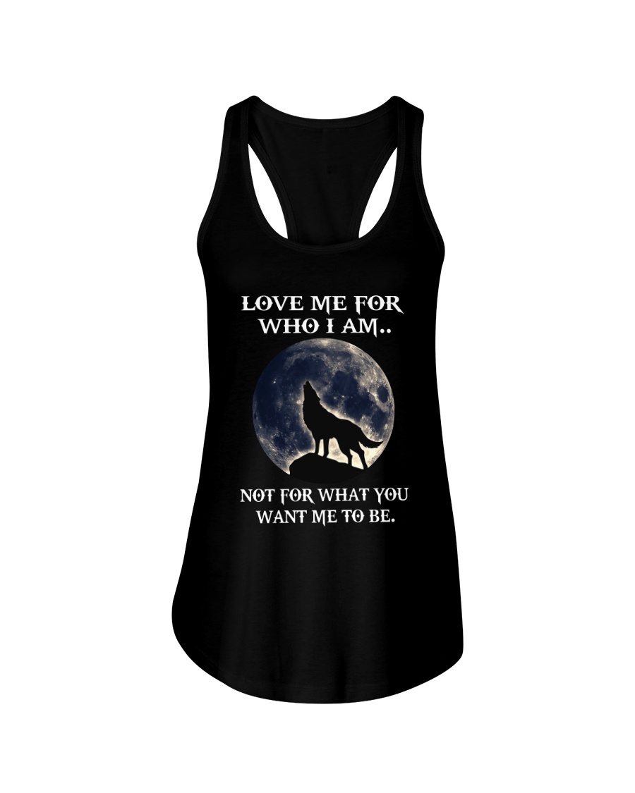 Wolf Lovers Ladies Flowy Tank