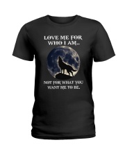 Wolf Lovers Ladies T-Shirt thumbnail
