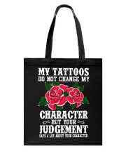 I LOVE MY TATTOOS Tote Bag thumbnail