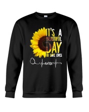 TB0509 - It's beautiful day to save lives Crewneck Sweatshirt thumbnail