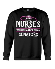 TB0509 - nurses work harder than senators Crewneck Sweatshirt thumbnail