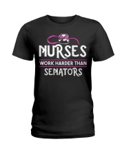 TB0509 - nurses work harder than senators Ladies T-Shirt thumbnail