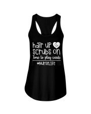 TB0509 - hair up Ladies Flowy Tank thumbnail