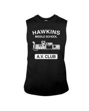 Hawkins Middle School Av Club Hoodie Sleeveless Tee tile