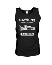 Hawkins Middle School Av Club Hoodie Unisex Tank tile