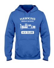 Hawkins Middle School Av Club Hoodie Hooded Sweatshirt front