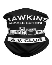Hawkins Middle School Av Club Hoodie Neck Gaiter tile