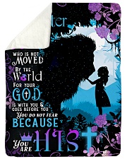 JES10047BL - Jesus Christ Sherpa Fleece Blanket tile