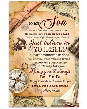 CV10009 - To My Son Old Postcard Dad Letter 11x17 Poster front