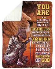 JES10097 - You Are A Daughter Of God Sherpa Fleece Blanket tile