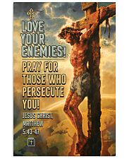 JES10005PT - Jesus Christ Love Your Enemies 11x17 Poster front