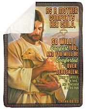 JES10038BL - Jesus Christ Sherpa Fleece Blanket tile