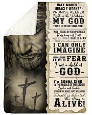 JES10103 - Jesus Way Maker Miracle Worker Sherpa Fleece Blanket tile