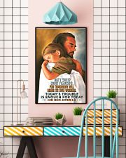 JES10007PT - Jesus Christ Don't Worry Tomorrow 16x24 Poster lifestyle-poster-6