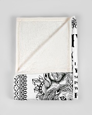 FBC10039 - Son To Dad Wolf Small Fleece Blanket - 30" x 40" aos-coral-fleece-blanket-30x40-lifestyle-front-17