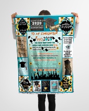 FBC10015 - Daughter You Were Made for This Small Fleece Blanket - 30" x 40" aos-coral-fleece-blanket-30x40-lifestyle-front-14