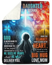 Jes10090 - God Is Never Blind To Your Tears Sherpa Fleece Blanket tile