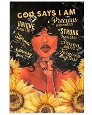 CV10019 - God Says I Am 11x17 Poster front