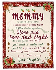 BL10021 - To Mommy Hope Love Light Christmas Small Fleece Blanket - 30" x 40" front
