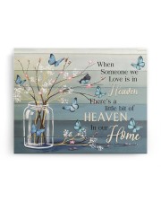 FAM10117CV - Someone We Love Is In Heaven 14x11 Gallery Wrapped Canvas Prints aos-canvas-pgw-14x11-ghosted-front-02