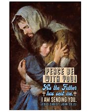 JES10036PT - Jesus Christ Peace Be With You 11x17 Poster front
