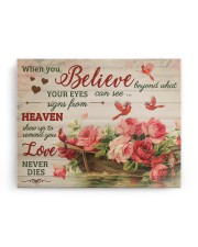 FAM10125CV - When You Believe Love Never Dies 14x11 Gallery Wrapped Canvas Prints aos-canvas-pgw-14x11-ghosted-front-02