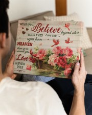 FAM10125CV - When You Believe Love Never Dies 14x11 Gallery Wrapped Canvas Prints aos-canvas-pgw-14x11-lifestyle-front-29