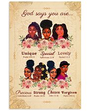 CV10018 - God Says You Are 11x17 Poster front