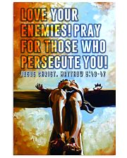 JES10035PT - Jesus Christ Love Your Enemies 11x17 Poster front