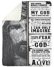 JES10102 - Jesus Way Maker Miracle Worker Sherpa Fleece Blanket tile