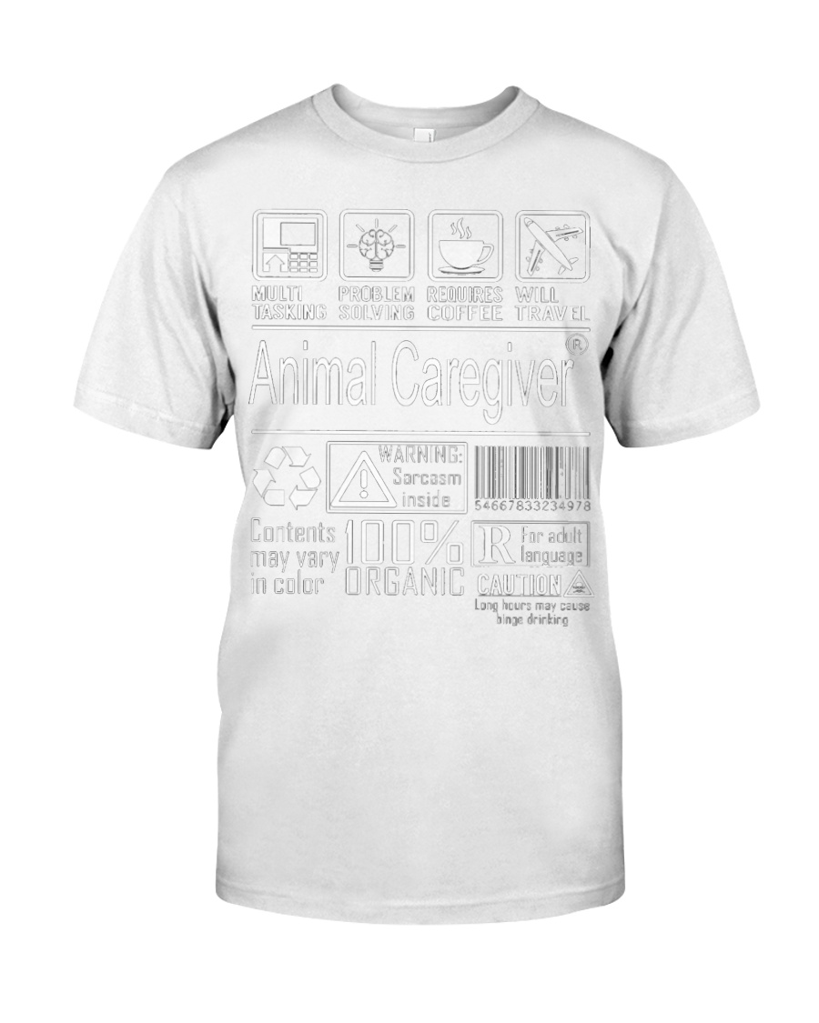 Animal Caregiver - Multitasking Classic T-Shirt
