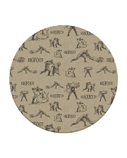 HQ Printed Sasquatch Circle Coaster thumbnail