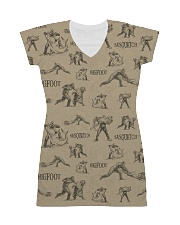 HQ Printed Sasquatch All-over Dress front