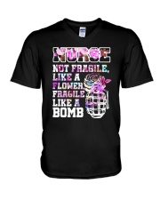 HQ Not Fragile V-Neck T-Shirt thumbnail