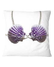A97 Seashells Bra Full Square Pillowcase thumbnail