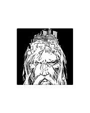A97 Mermaid Poseidon Square Magnet thumbnail