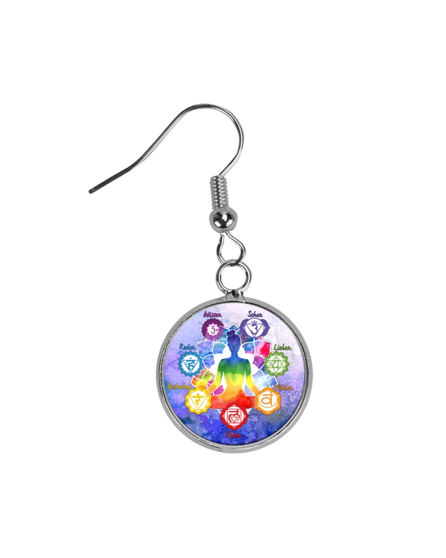 Yoga A97 Meditation Circle Earrings