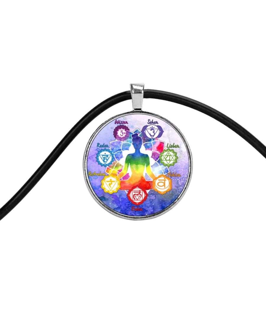 Yoga A97 Meditation Cord Circle Necklace
