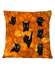 HQ Haloween Cat Square Pillowcase thumbnail