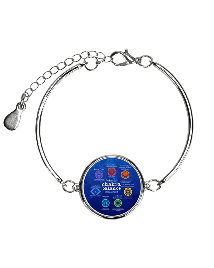 Yoga A97 Chakra Metallic Circle Bracelet
