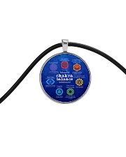 Yoga A97 Chakra Cord Circle Necklace front